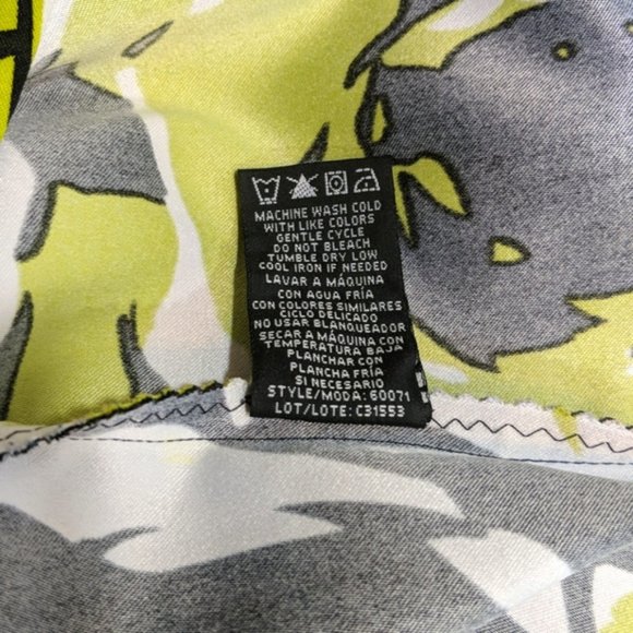 Ronni Nicole green abstract rose shift dress - Picture 11 of 11